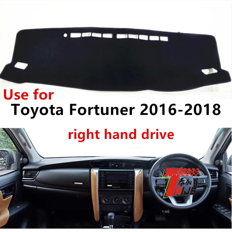 Taijs чехол для приборной панели автомобиля с правым приводом для Toyota Fortuner- лавсан 3 цвета коврик для приборной панели автомобиля для Toyota