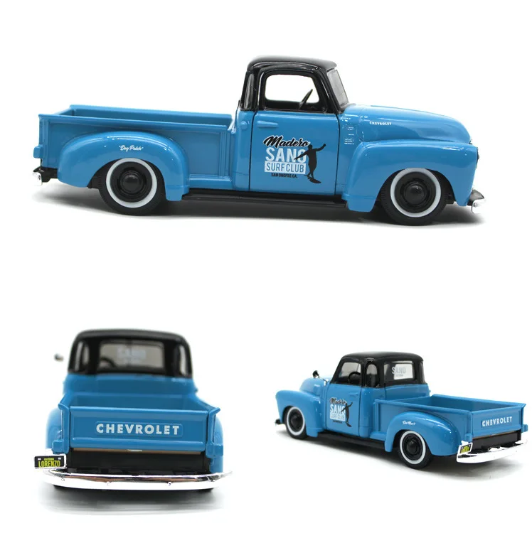 Maisto 1:24 1950 Chevrolet pickup Ретро модель автомобиля из сплава украшение Коллекция игрушек инструменты подарок