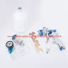 HVLP пистолет-распылитель 1,3 мм стальной распылитель для краски Профессиональный Аэрограф-распылитель для окрашивания автомобилей