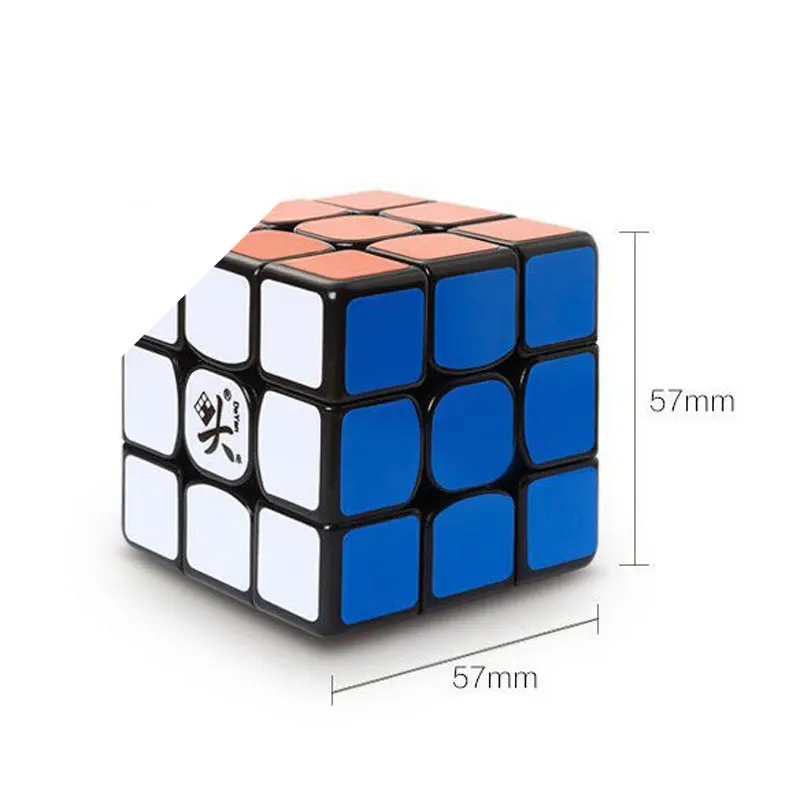 DaYan ZhanChi 3x3x3 кубик руб 3x3 резкий разворот мозга профессиональный Скорость руб головоломки антистресс Непоседа Образовательных игрушки для мальчиков