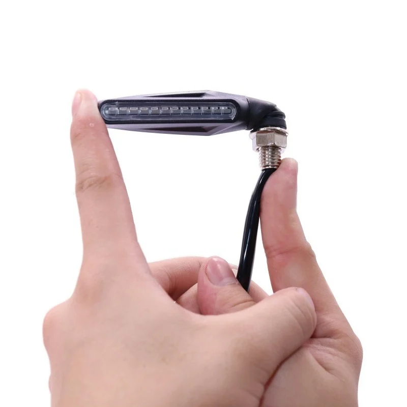 1 шт. 12 В Светодиодный ных ламп универсальные для мотоцикла скутера указатели