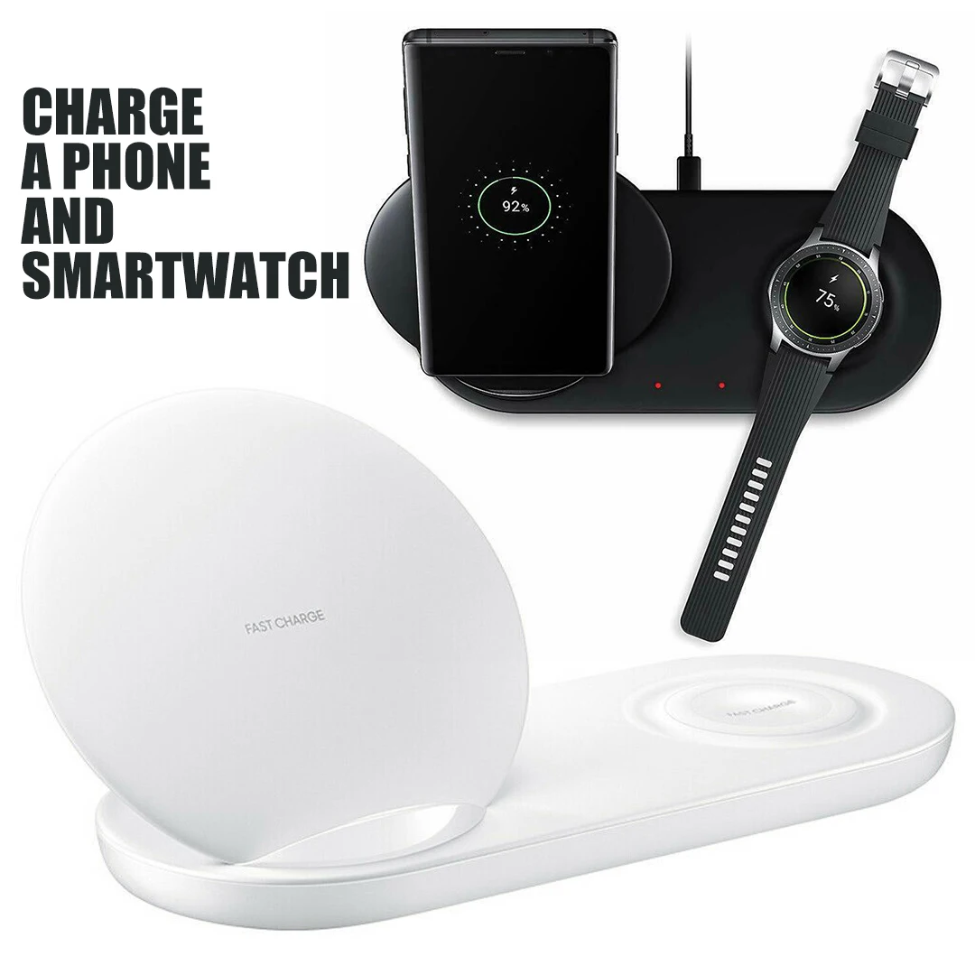 Новые часы-телефон панель беспроводного зарядного устройства & Holder For Samsung Galaxy S9