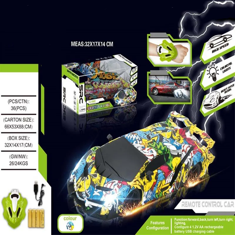 

Children Toy Remote Control Car Gesture-in-Gravity Sensing Graffiti Remote Control Racing Car Hot Sales Sensing Race Car