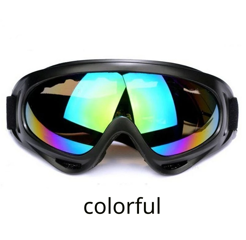 1 шт. очки для катания на лыжах, очки для катания на лыжах, 5 цветов, очки для сноуборда, очки для мужчин и женщин, снежные очки es Ski Googles - Цвет: Colourful