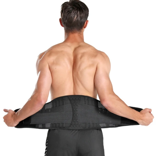 Men Waist Trainer Slimming Belts Abdomen Fat Burning Modeling