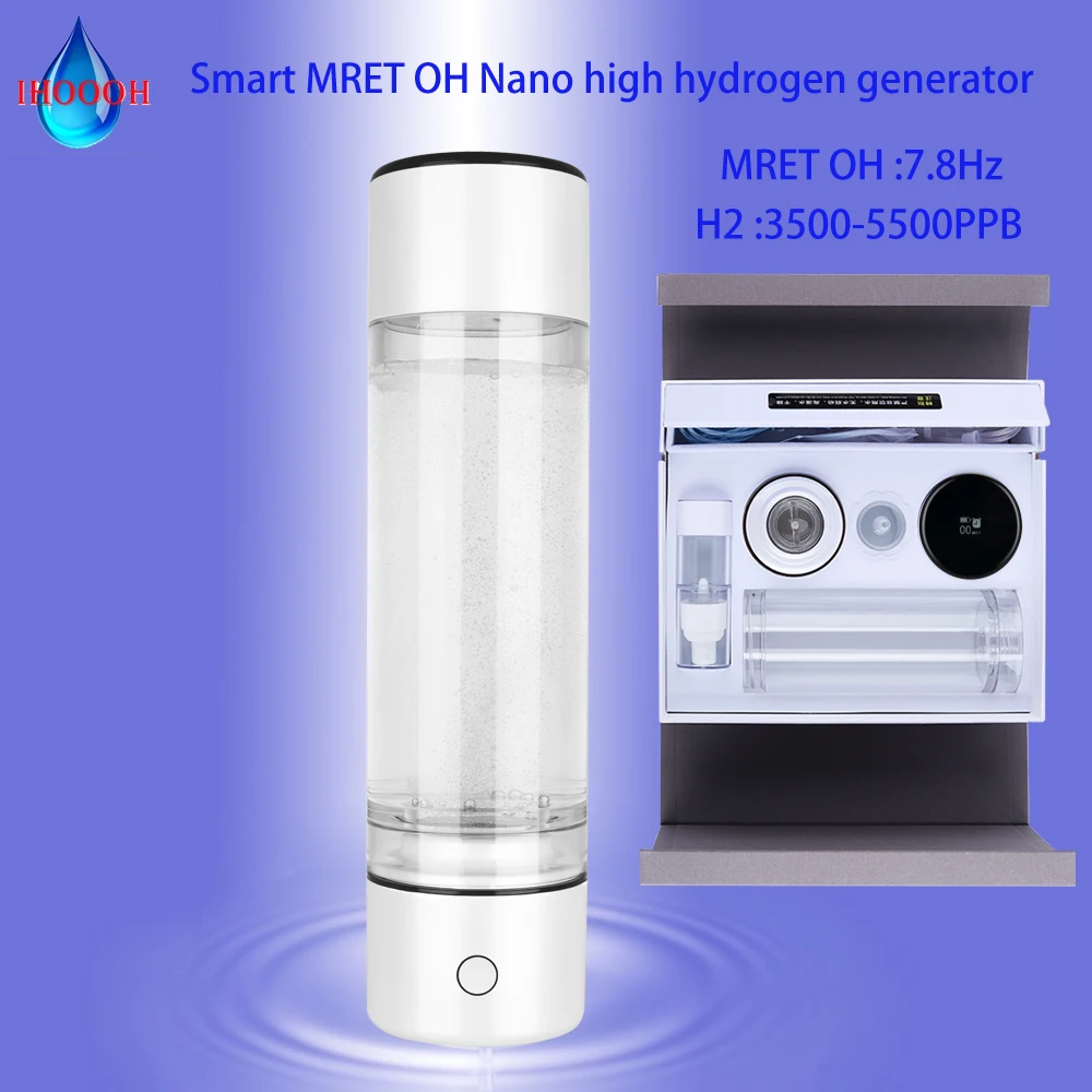 

Improve Immunity MRETOH Molecular Resonance 7.8Hz Anti Aging Nano High Hydrogen Rich Generator H2 Multifunction Water Botlle/Cup