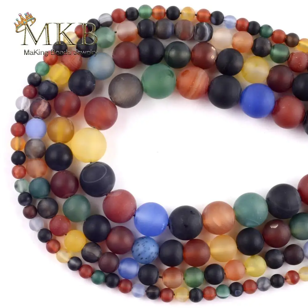 Натуральный Матовый полированный Материал семь цветов Агаты Оникс Камень