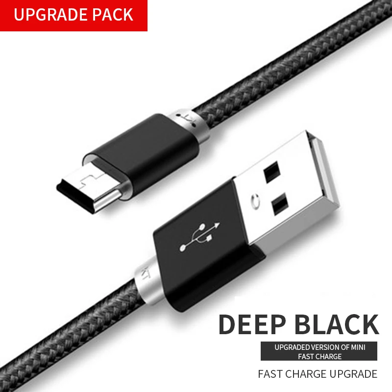 hdmi to phone Kebiss Mini USB Cable Mini USB to USB Fast Data Charger Cable for MP3 MP4 Player Car DVR GPS Digital Camera HDD Mini USB android c type charger Cables