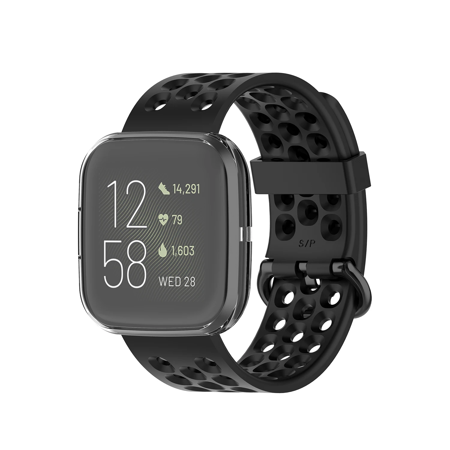Для Fitbit Versa 2 Ультратонкий Мягкий защитный чехол из ТПУ с полным покрытием для Fitbit Versa 2 Band Smart Watch защитный чехол