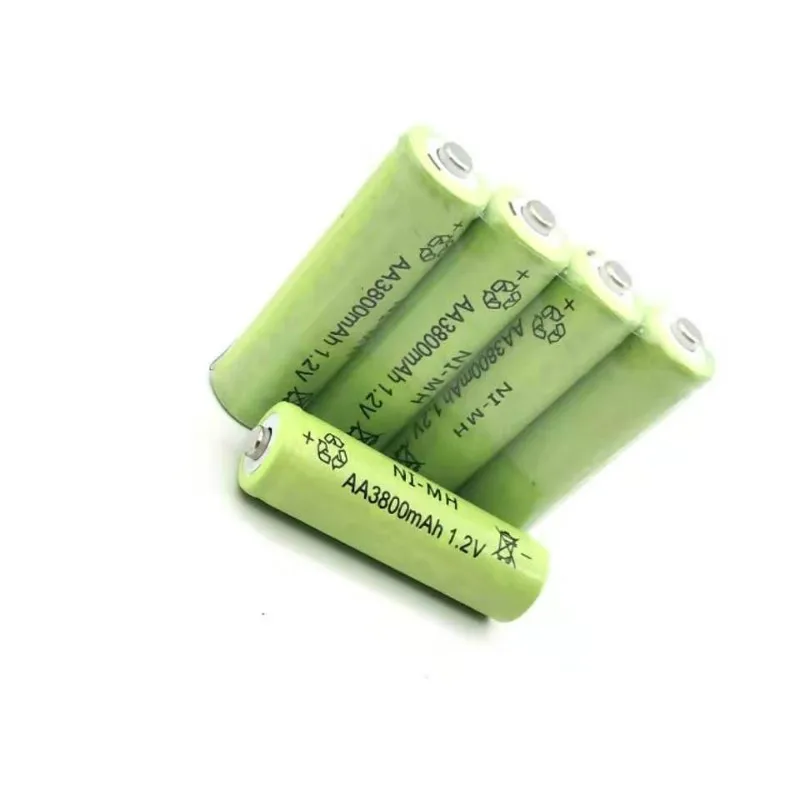 6 шт./партия бесплатная доставка AA 3800mAh 1 2 V Quanlity аккумуляторная батарея Ni-MH 2A Baterias