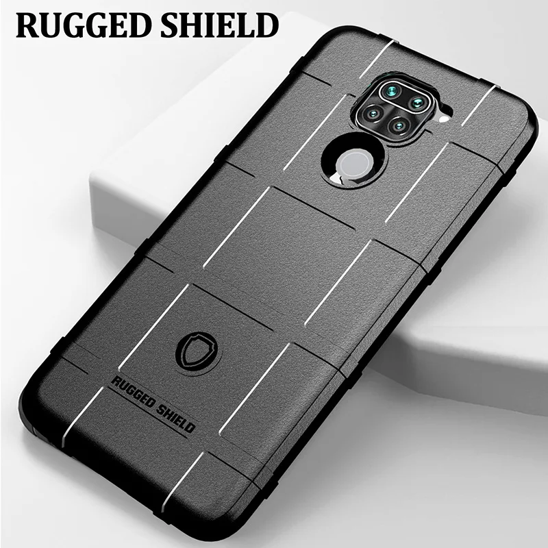 For Xiaomi Redmi Note 9 Case Cover Rugged Armor Shockproof 10X 4G High Quality Soft Silicon Button | Мобильные телефоны и