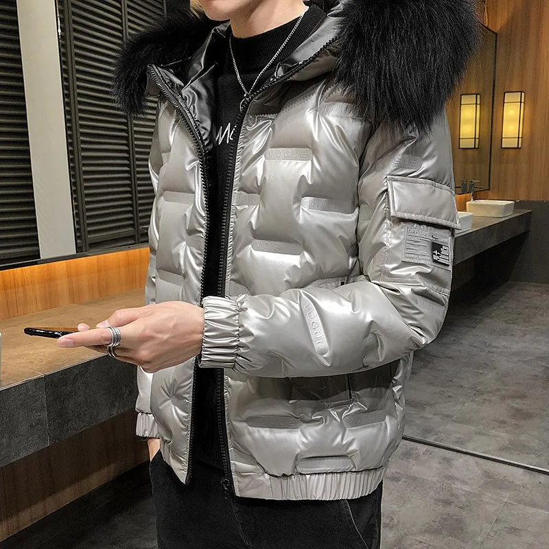 Рисунок 3 - Мужская теплая куртка с капюшоном