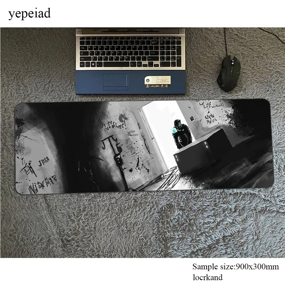 Dead Space Padmouse Indie Pop Gaming Mousepad Game 900x300x4mm Mouse