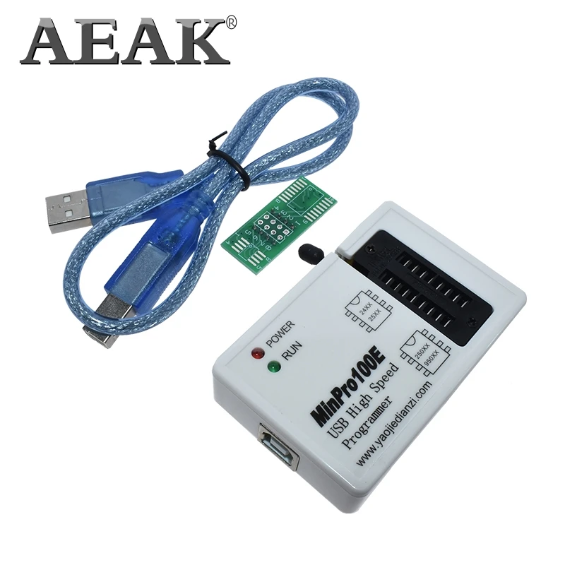 MinPro100E Aeak MinPro100E MinPro100G BIOS программист во флэш-памяти SPI 24/25/95 чтения и записи USB память горелки - Цвет: MinPro100E