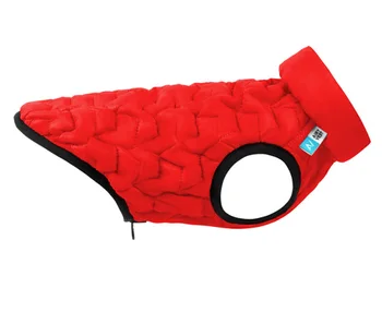 

COLLAR Jacket Dog Collar AiryVest UNI-sided red and black