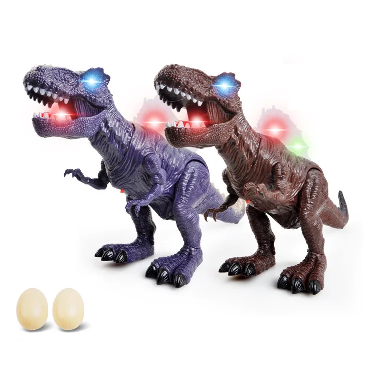 

Earn Together-Children'S Educational Science Electric Dinosaur Model Toy Sound And Light Lay Eggs Walking Model Spinosaurus Cere