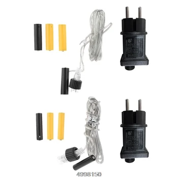 

AA AAA Battery Eliminator Replace 2x 3x AA AAA Battery Cable for Radio LED Light Dropship