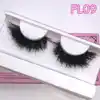 Mikiwi FL 20-22mm 3D Mink Lashes Makeup Messy False Eyelashes Fluffy Thick Cross Cruelty free Natural Mink Eyelashes 3