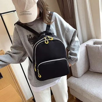 

Backpack ladies casual fashion student bag large capacity casual backpack