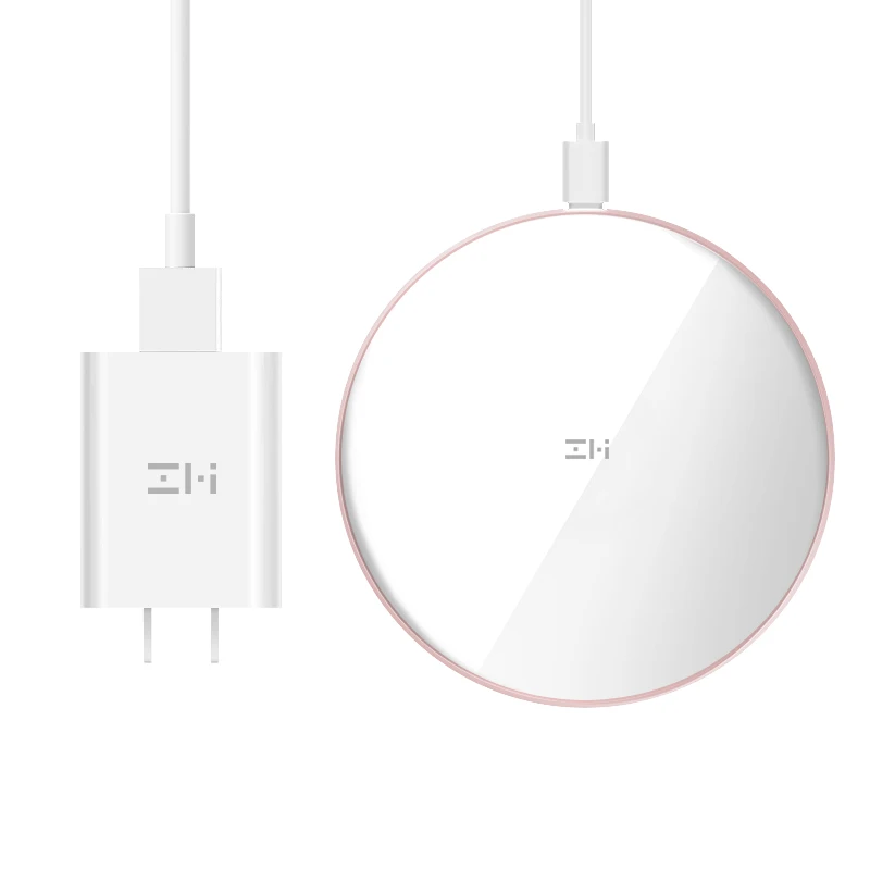 Беспроводное зарядное устройство ZMI Qi для iPhone X/XS Max XR 8 Plus с видимым элементом
