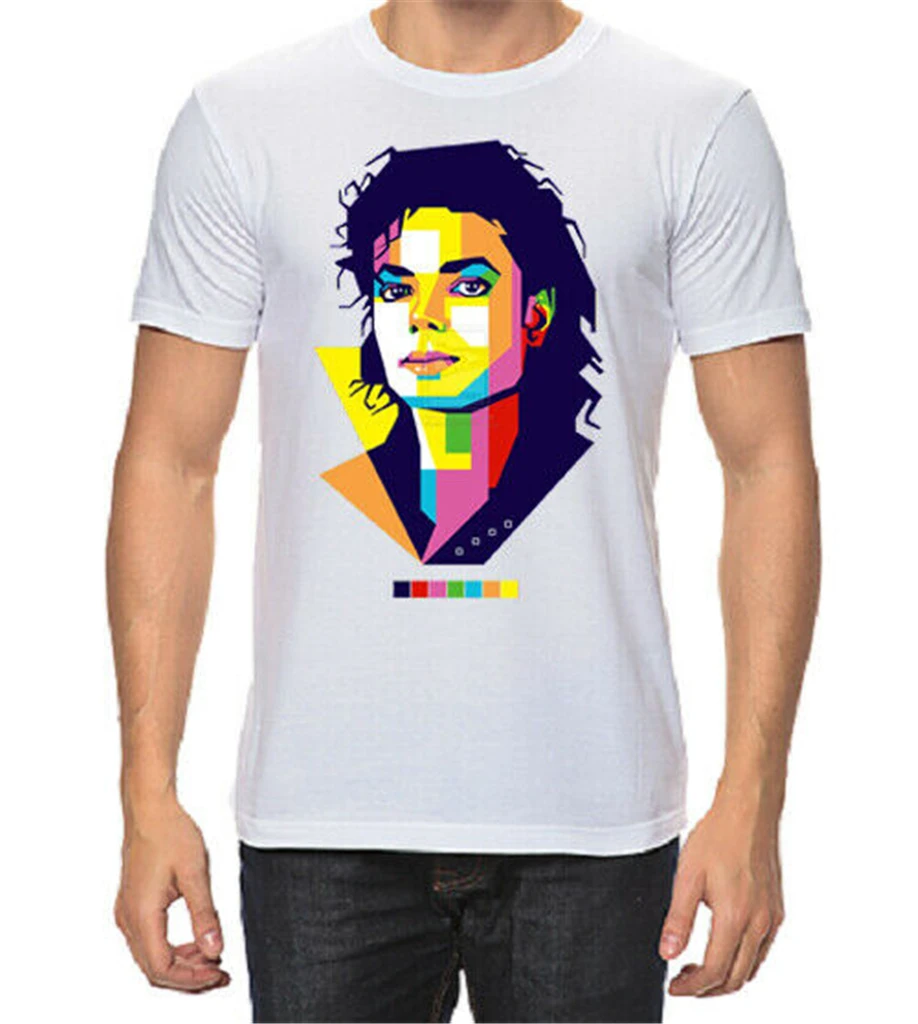 Michael Jackson Men'S T-Shirt Fashion New With Tags Tshirt Full-Figured Tee Shirt |