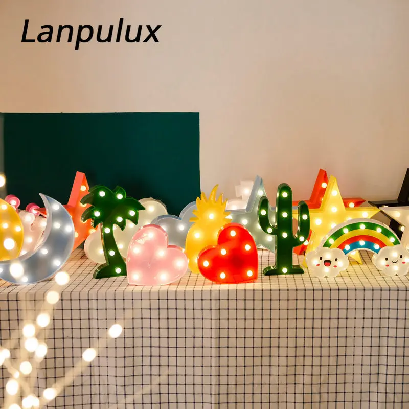 Lanpulux, крутой Детский Светильник в форме якоря, темно-синий Пират, матросский шатер, знак, ночные лампы, декор для спальни, реквизит для косплея