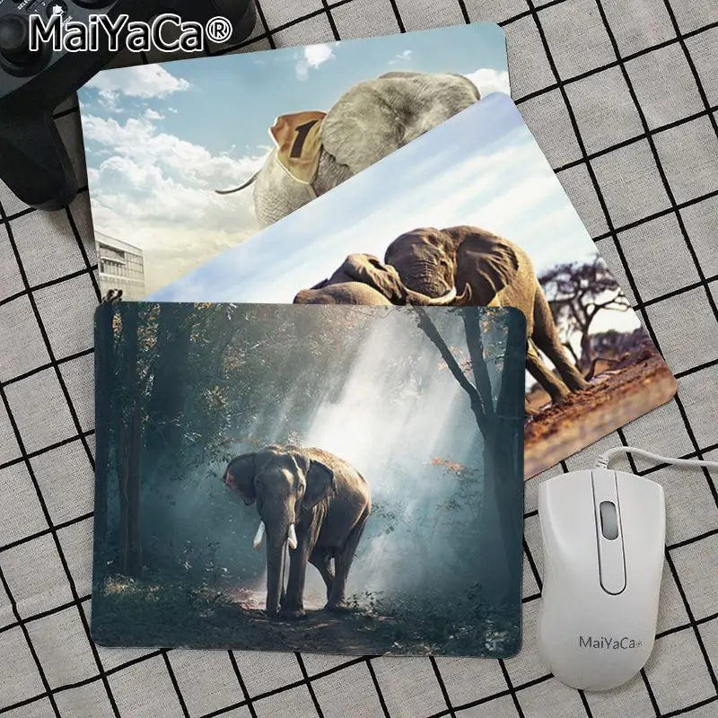 MaiYaCa высокое качество слон животных красивый коврик для мышки в стиле аниме Лидер