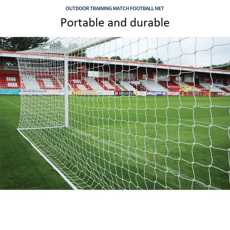 Multi Size Football Soccer Goal Post Nets For Sports Training Match Replace 