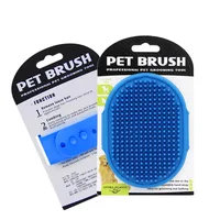 Pet Dog Cat Bath Brush Comb Rubber Glove Hair Fur Grooming Massaging Massage Kitchen Cleaning Gloves