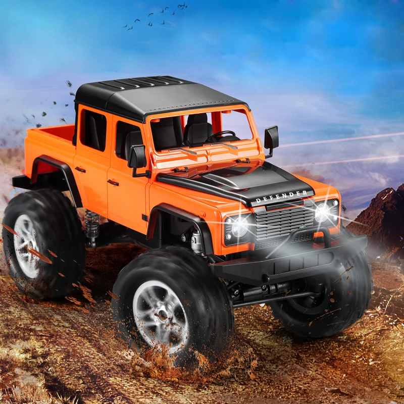 1:14 4WD RC автомобиль 4x4 привод 2,4 г Большой амплитудный угол поворота руля RC гоночный альпинистский автомобиль ro Defender модель внедорожник игрушка грузовик