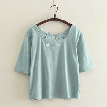 

2018 t shirt women t-shirt woman cotton short sleeves Casual female t shirts plus size tops