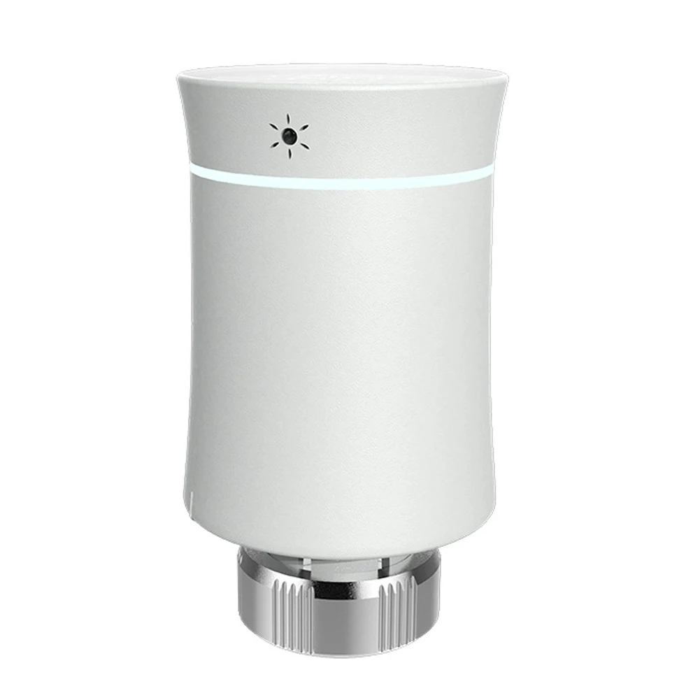 Термостатический клапан Tuya Zigbee TRV со светодиодный ным дисплеем умный контроллер