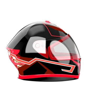 

Motorcycle Helmet El Cold Light Helmet Light Strip Night Signal Luminous Modified Strip Helmet Sticker Red