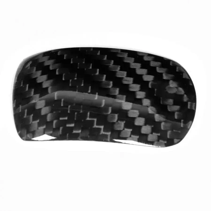 Carbon Fiber Car Gear Shift Knob Cover Trim Decoration Fit for Ford Mustang 2014-2018 Styling | Автомобили и мотоциклы