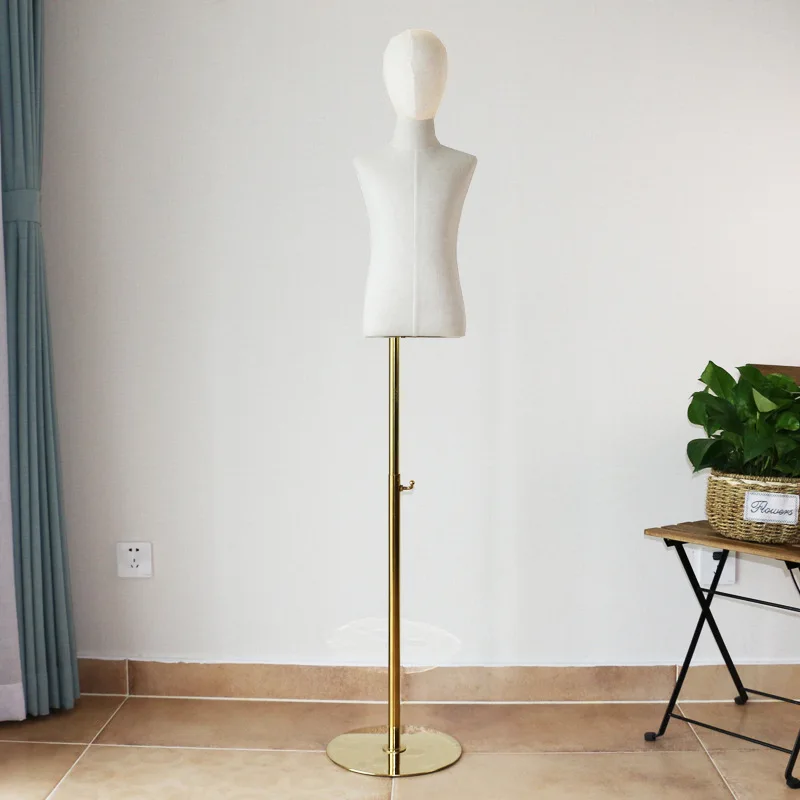 

Taping Head Child Model Props Full Body Children Showcase Model Hanger Taping Head Modulo 2468-Year-Old Model for Jewelry Displa