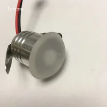 Dc12v мини светодиодный прожектор 1 Вт 26 мм 140lm 80ra мини светодиодный прожектор для шкафа витрина шкаф-витрина под лестницей точечное освещение 3 Вт
