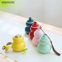 Цветная Тыква celadon резервуар для хранения влаги-герметичное уплотнение кофейных зерен чайные конфеты печенье с крышкой домашняя кухонная для хранения бак