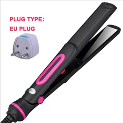 Styling Tool Hair Straightener Temperature Adjustment Tourmaline Ionic Flat Iron Widen Panel Ceramic Heating Plate Salon