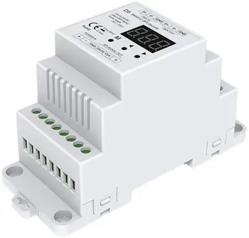 

DMX512 to SPI Converter DMX Decoder SPI Controller Compatible with kinds of Digital IC LED Strip Pixel Strip Light