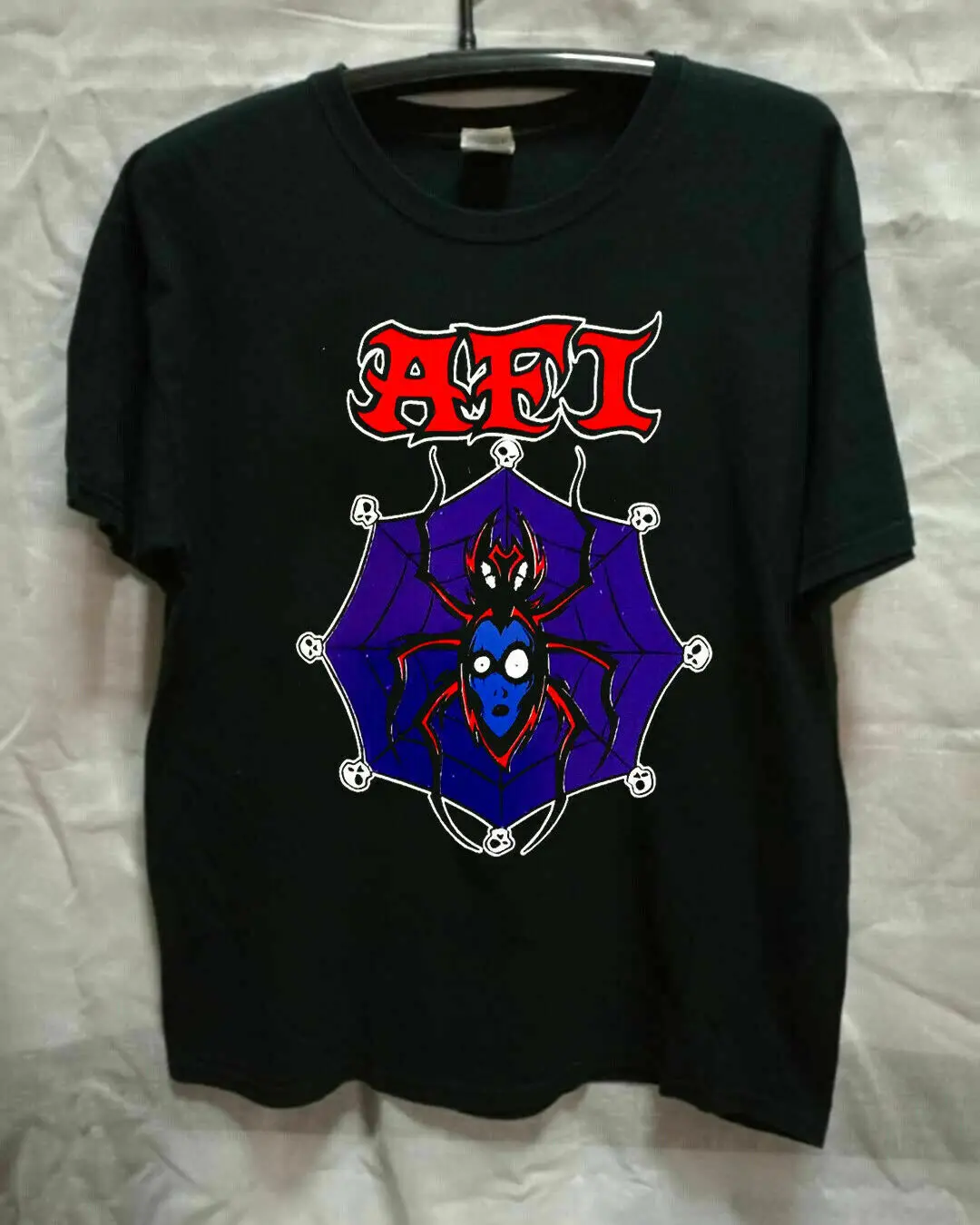 New Rare T Shirt Afi Art Spider Black Limmited Edition Usasz | Мужская одежда