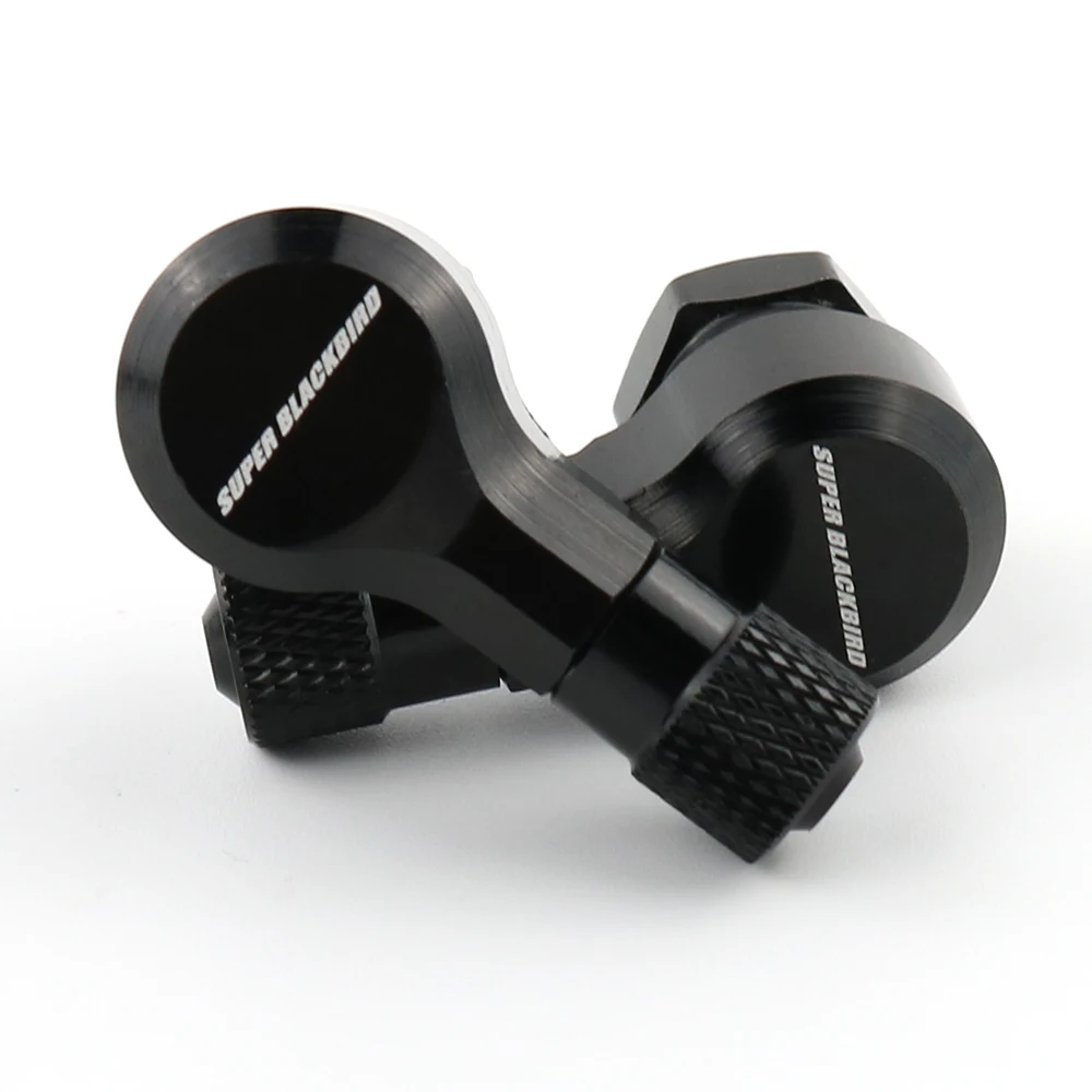 

For HONDA CBR1100XX SUPER BLACKBIRD Motorcycle CNC Wheel Tubeless Tire Valve Stems Aluminum alloy 11.3mm 90 Degree