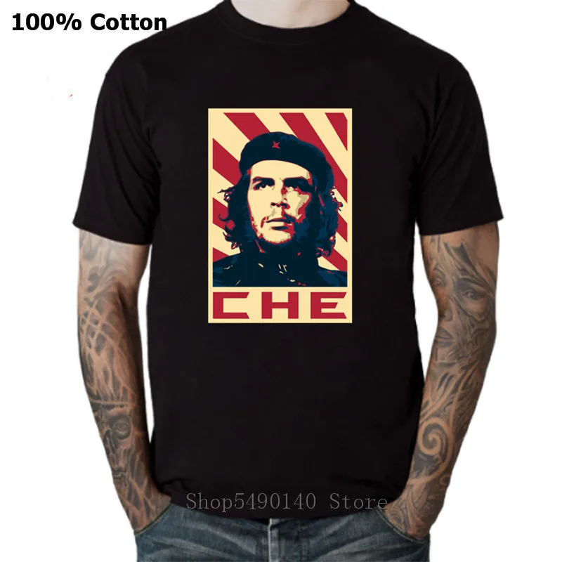 Cuba People Hero Che Guevara футболка Классическая Революционная лидер мужская модная
