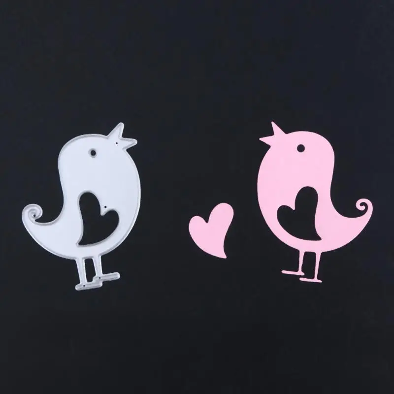 

Animal Cutting Dies Metal Snail Hollow Nestling DIY Stencil Chicken Shaped For Walls Craft Cutting Scrapbook Die