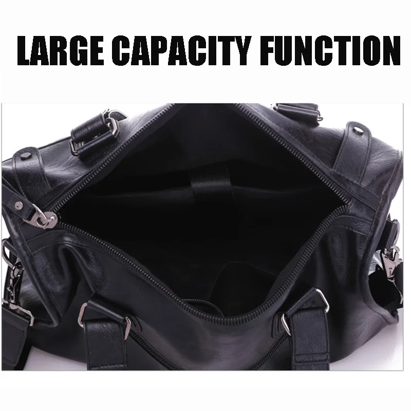 LISM, осенняя мужская вместительная сумка-тоут из искусственной кожи, роскошная сумка высокого качества, модная сумка через плечо, новинка, акция
