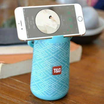 

High power wireless bluetooth speaker outdoor waterproof portable portable audio ubwoofer with AUX TF Card Box TG138