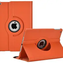 360 градусов вращающийся из искусственной кожи подставка чехол Обложка для ipad Air 2 чехол смарт-чехол для ipad 6th поколения Чехол A1567 A1566