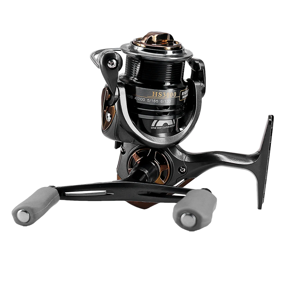 Vissen Reel 7.1: 1 Hoge Snelheid 6bb Spinning Reel 2000/3000 Serie Licht Gewicht Karper Reel Full Metal Saltwater Pre-Laden Wiel