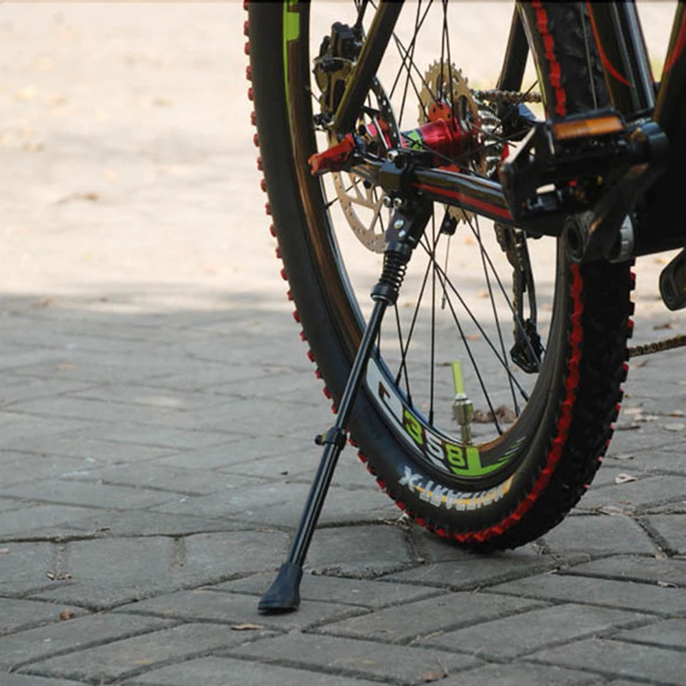 Adjustable MTB Footrest For Bicycle Stand Road Bike Rack Kickstand Cycling Parts Mountain Bike Support Side Kick Stand 20