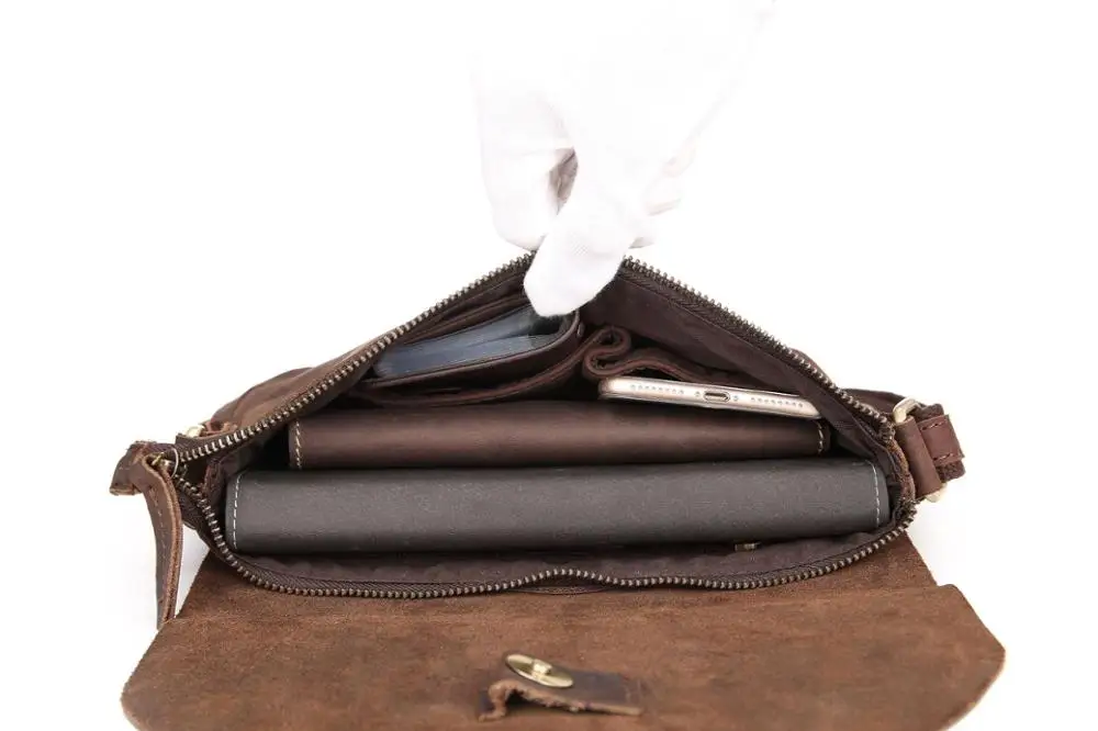 MAHEU винтажная Маленькая мужская сумка из натуральной кожи, Женская откидная сумка из натуральной воловьей кожи, мини-сумка, сумка через плечо