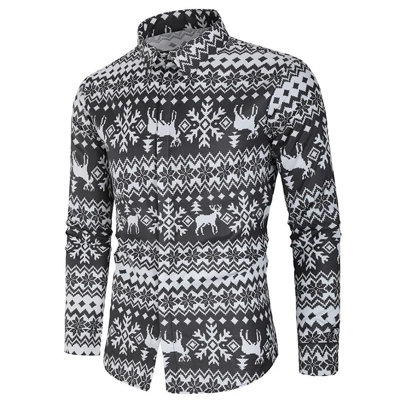Leisure men s shirt men shirt chemise noel homme shirts male social shirt shirts for men 3